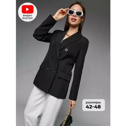 Пиджак AnyMalls, размер 46, черный