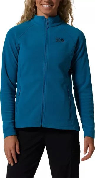 Женская куртка Mountain Hardwear из микрофлиса на молнии на всю длину Polartec
