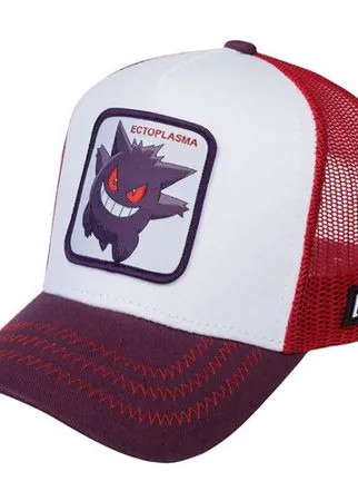 Бейсболка CAPSLAB арт. CL/PKM2/1/GEN1 Pokemon Gengar (белый / фиолетовый), размер UNI