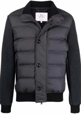 Woolrich пуховик с высоким воротником