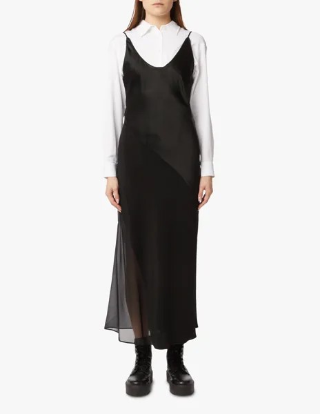 Платье без рукавов макси Calvin Klein, черный