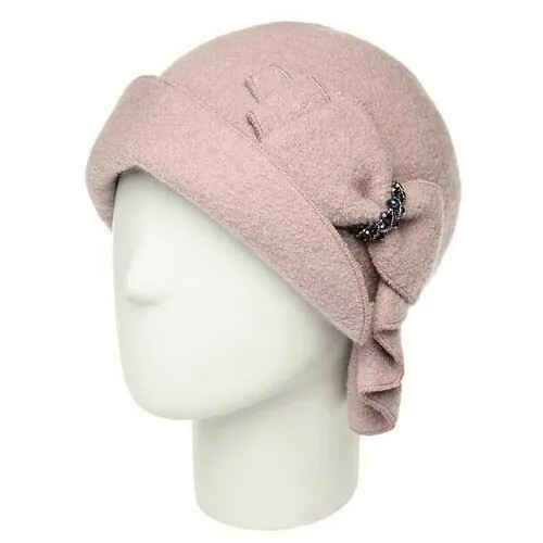 Шляпа Di Lana, демисезон/зима, размер 56-58, розовый