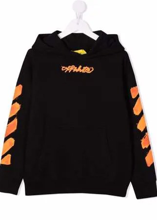 Off-White Kids худи с логотипом