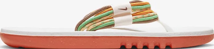 Сандалии Nike EcoHaven Slide Next Nature 'Sail Mantra Orange', кремовый