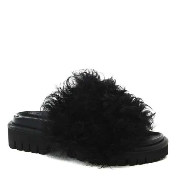 Сланцы женские Tendance LV2287P-10 черные 35 EU
