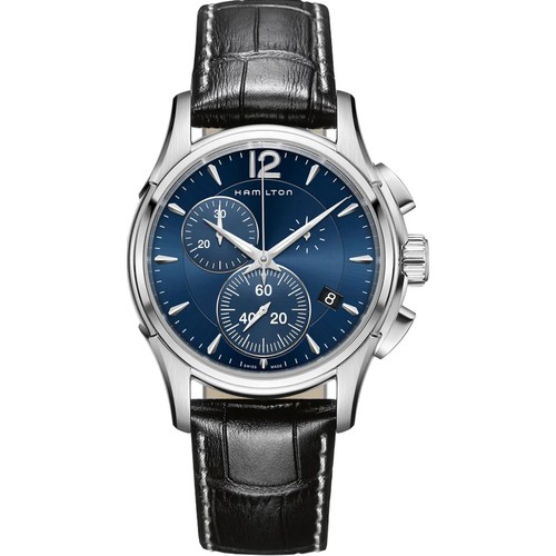 Наручные часы Hamilton Jazzmaster, черный, серебряный