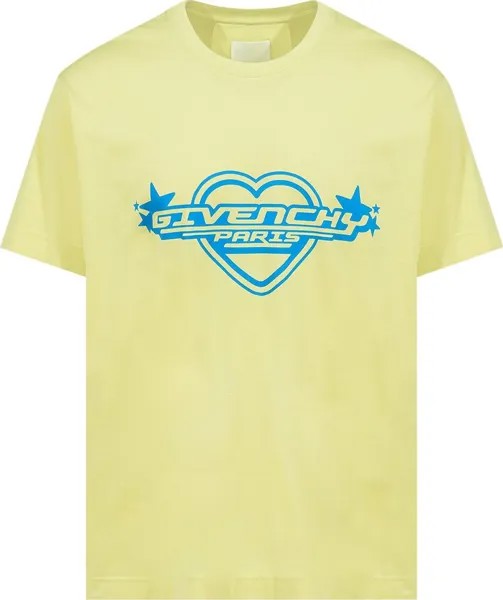 Футболка Givenchy Classic Fit Print T-Shirt 'Acid Yellow', желтый