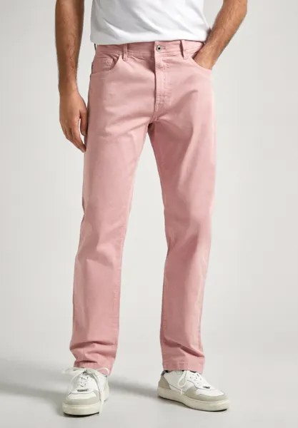 Джинсы прямого кроя SLIM FIVE POCKETS-MAIN Pepe Jeans, розовый