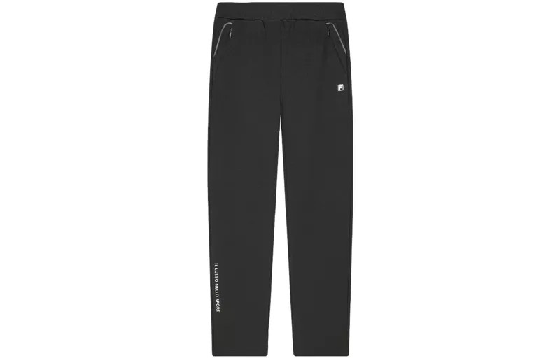 Женские трикотажные спортивные штаны FILA, цвет Black