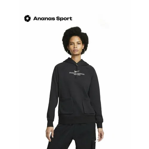 Худи NIKE, размер XS, , черный