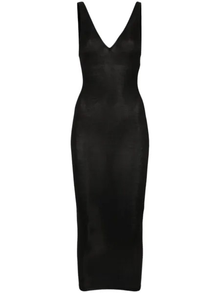 Maison Close платье La Femme Amazone с открытой спиной, черный