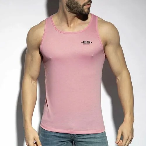 Майка ES Collection Basic Tank Top, размер 2XL, розовый