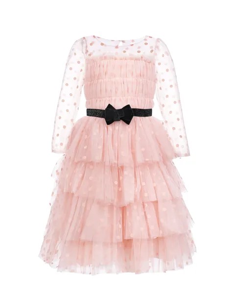 Розовое платье с пышной юбкой Aletta детское