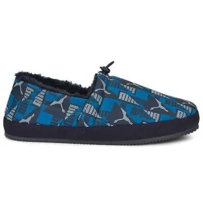 Мужские синие повседневные тапочки Puma Tuff Power Moccasin 38731002