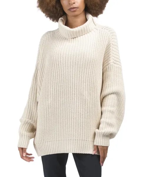 Свитер с накидкой заплывать слишком глубоко Free People, цвет Tea