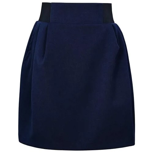 Школьная юбка Sherysheff, размер 134, синий