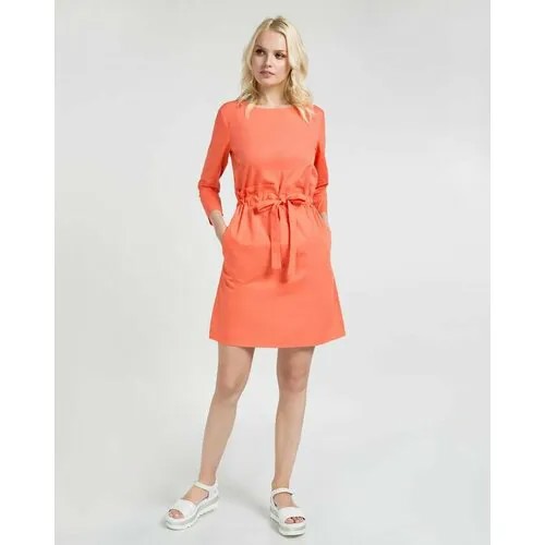 Платье INCITY, размер 50(170-100-106), оранжевый