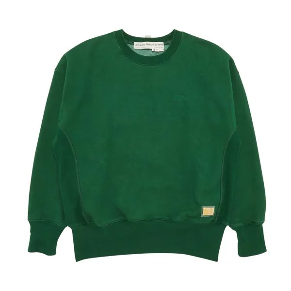 Толстовка Advisory Board Crystals Crewneck 'Green', зеленый