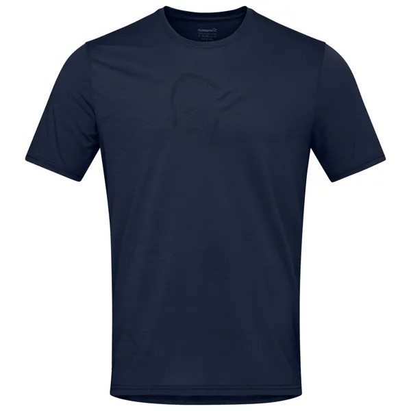Рубашка из мериноса Norrøna Femund Equaliser Merino T Shirt, цвет Indigo Night