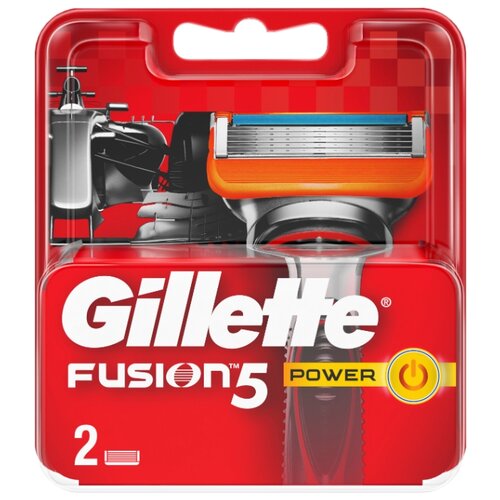 Сменные кассеты Gillette Fusion5 Power, 2 шт.