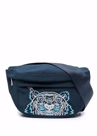 Kenzo поясная сумка с вышивкой Tiger