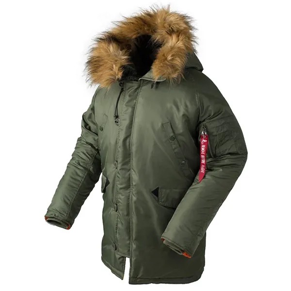 2020 зимняя куртка N3B MenLlong Канадское пальто военный меховой капюшон Теплый Тренч камуфляжная тактическая куртка-бомбер армейская Корейская парка