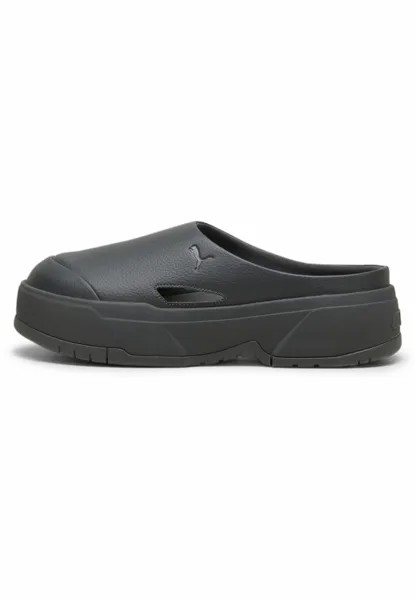 Тапочки Puma, цвет shadow gray-cool dark gray