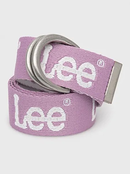 Ремень женский Lee Women Logo Belt фиолетовый, 80 см