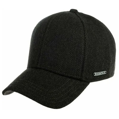 Бейсболка STETSON, размер 55, серый, зеленый