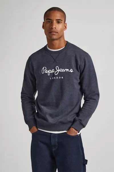 Толстовка с логотипом Pepe Jeans London, синий