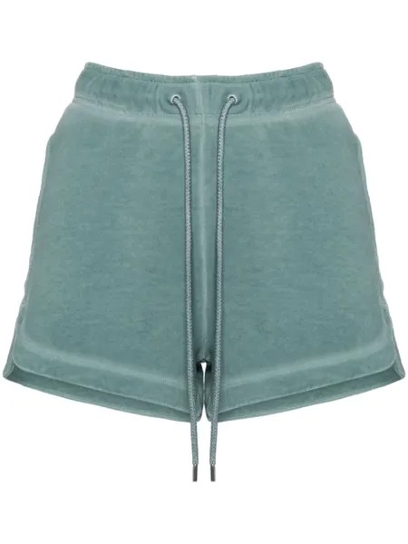 PINKO шорты с логотипом, зеленый