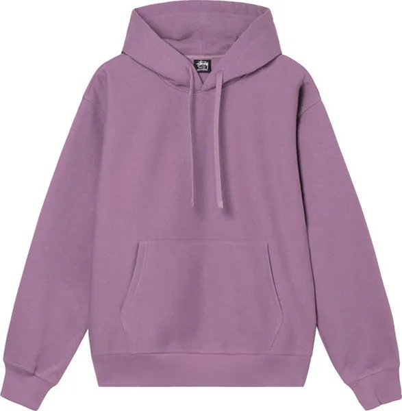 Худи Stussy Back Appliqué Hoodie 'Orchid', фиолетовый