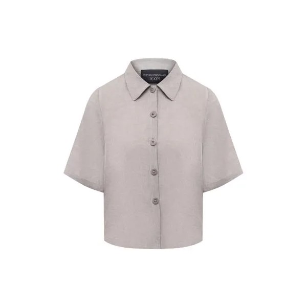 Льняная рубашка Emporio Armani