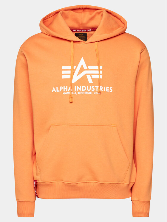 Толстовка обычного кроя Alpha Industries, оранжевый