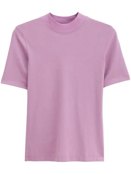 Filippa K футболка с воротником-стойкой, фиолетовый
