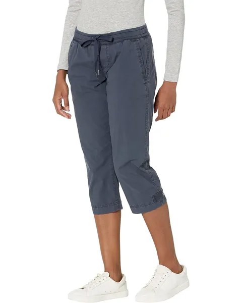 Брюки L.L.Bean Petite Ripstop Pull-On Capri, нави