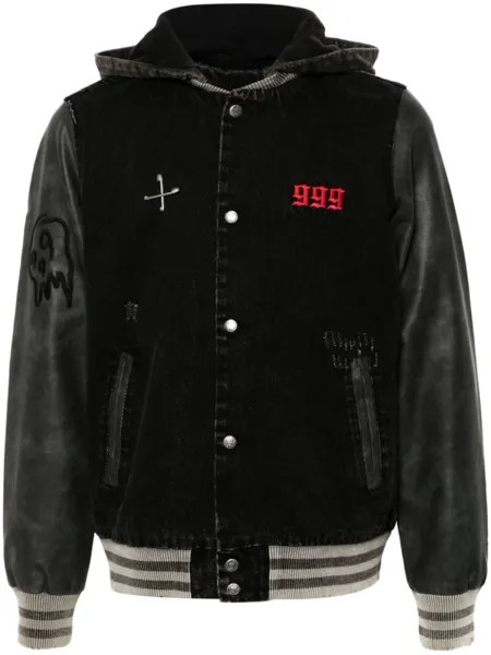 Ksubi 999 Kollage куртка-бомбер, черный