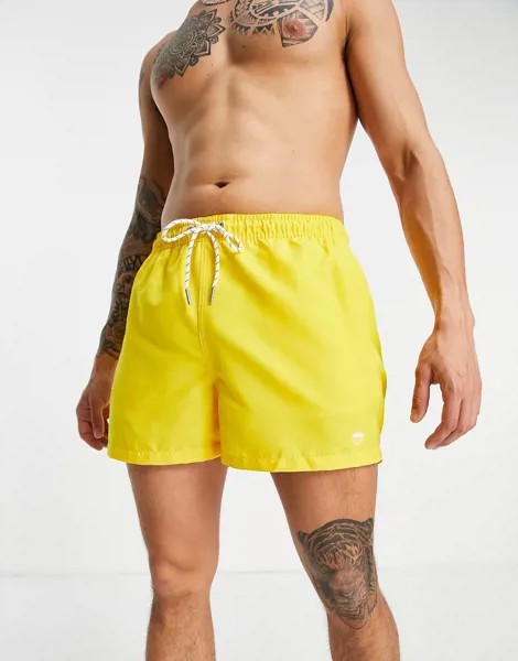Желтые шорты для плавания New Look-Желтый
