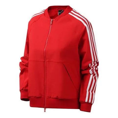 Куртка wv bomber 3s спортивная куртка красная Adidas, красный