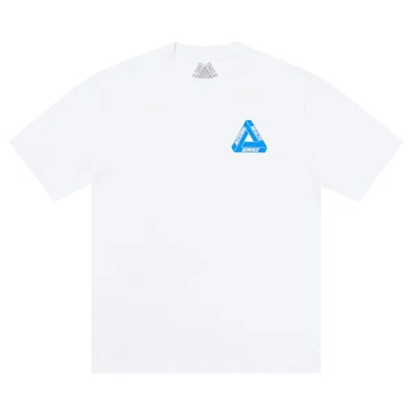 Футболка Palace Tri-Donator T-Shirt 'White', белый