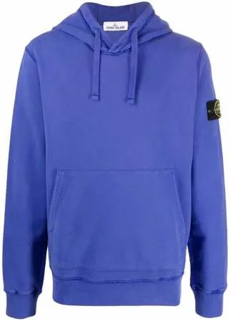 Stone Island худи с нашивкой-логотипом