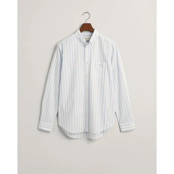 Рубашка с длинным рукавом Gant Reg Stripe, синий