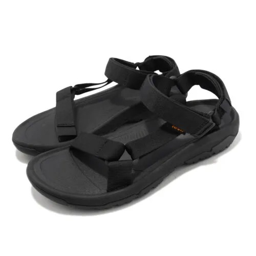 Teva Hurricane XLT2 Черные мужские уличные водные сандалии с ремешком 1019234-BLK