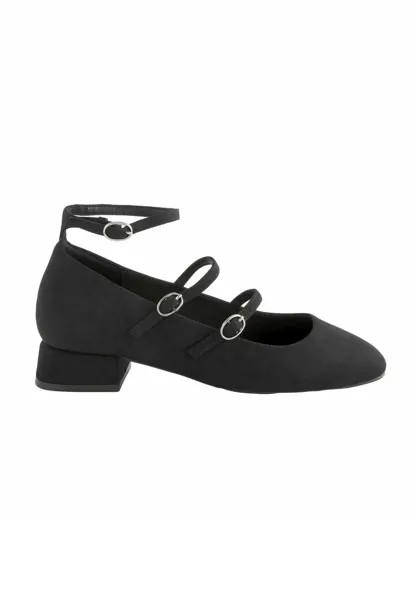 Балетки с ремешками FOREVER COMFORT MARY JANE-REGULAR FIT Next, цвет black