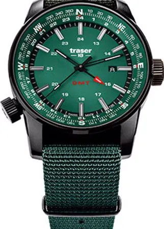 Швейцарские наручные  мужские часы Traser TR.109035. Коллекция Pathfinder
