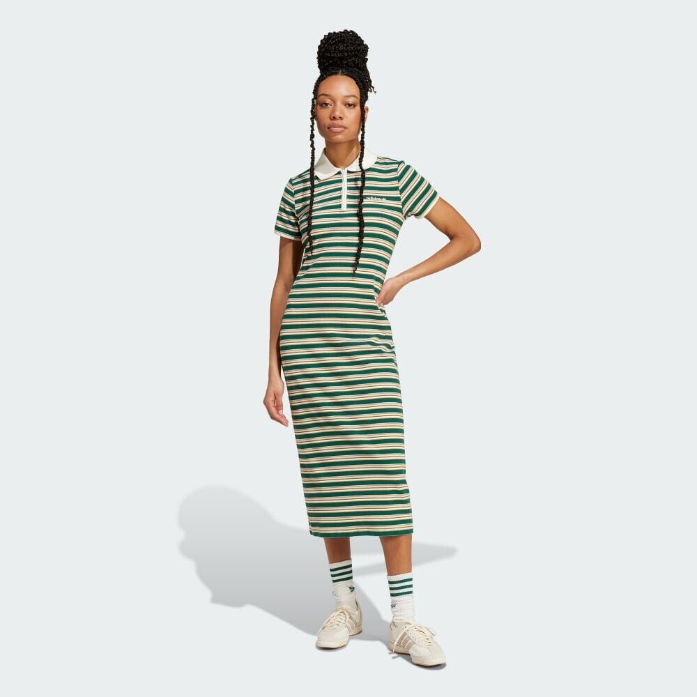 Платье Adidas '80s One Piece, цвет Multicolor/College Green