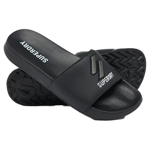 Шлепанцы Superdry Patch Pool, красный
