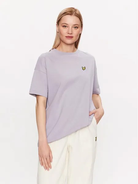 Футболка стандартного кроя Lyle & Scott, фиолетовый