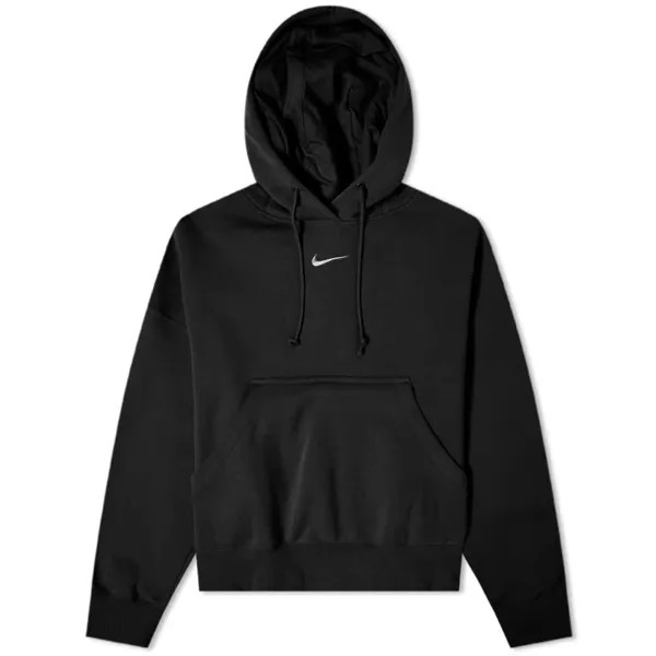 Толстовка Nike Phoenix Fleece Oversized, черный