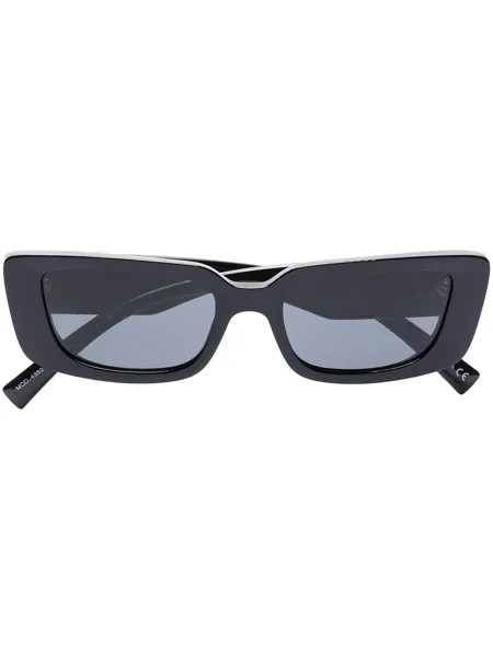 Versace Eyewear очки Virtus в прямоугольной оправе